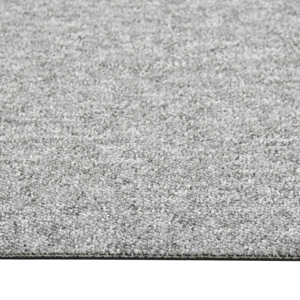 Tappeto 20 pz Grigio chiaro 50 x 50 cm 100% Polipropilene