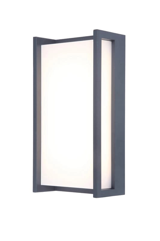 Applique esterna QUBO antracite LED 18W 3000K Lutec