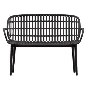 DIVANO POSITANO BAMBOO 115X61,5X81 ANTRACITE