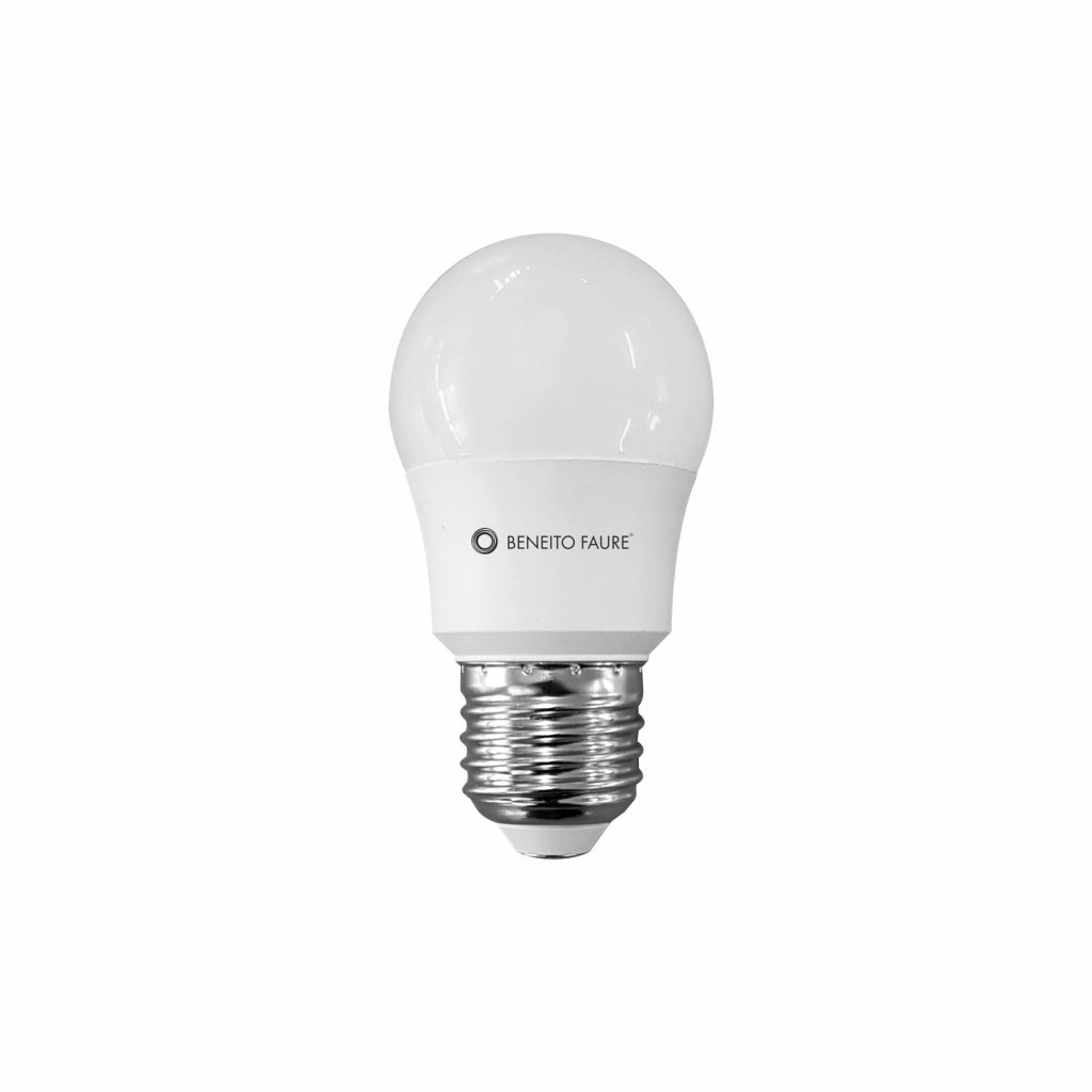 Lampadina LED Sferica 7W E14/E27 Retrofit 360 Gradi 4000K, Luce Naturale, Dimmerabile TRIAC, Alta Efficienza Energetica, Durata 25.000 Ore, IP20