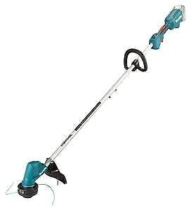 Makita DUR192LZ Decespugliatore Tagliabordi a Batteria 18V Motore Brushless Larghezza Taglio 30 cm colore Nero Blu