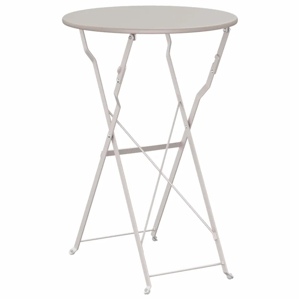 Tavolino da Giardino | Tavolo da bistrot Beige ? 50 x 71 cm