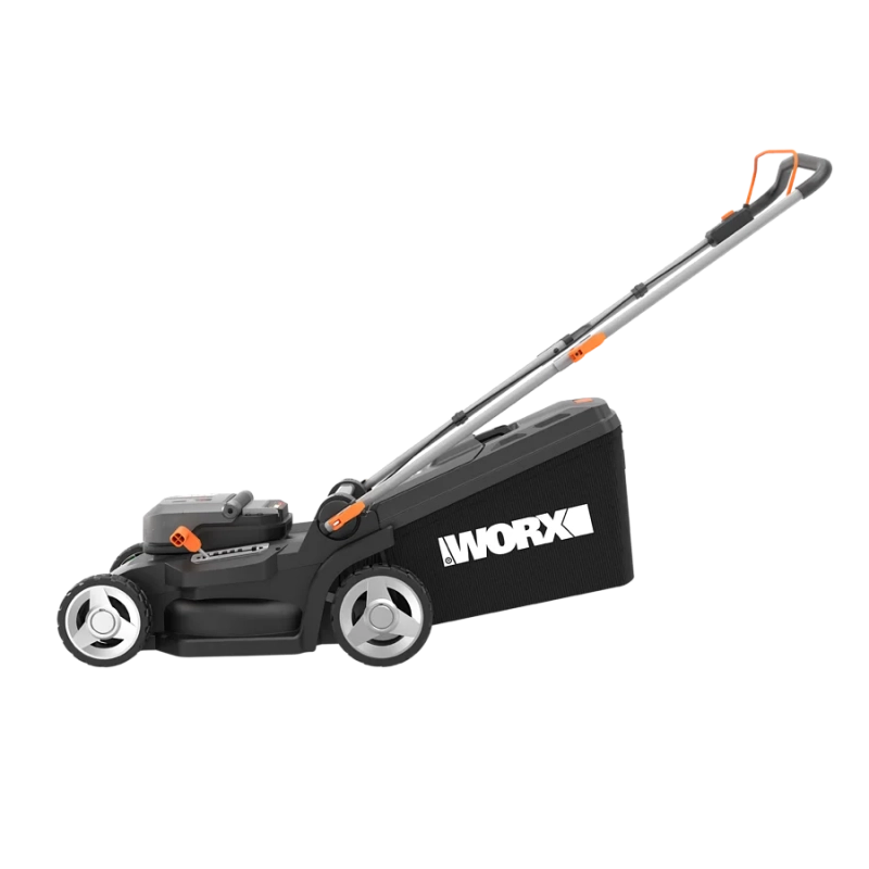 Rasaerba a Batteria 40V WG745E Nitro Brushless Taglio 40 cm 2 in 1 per Giardini fino a 600 m² con Cesto 50L - Worx