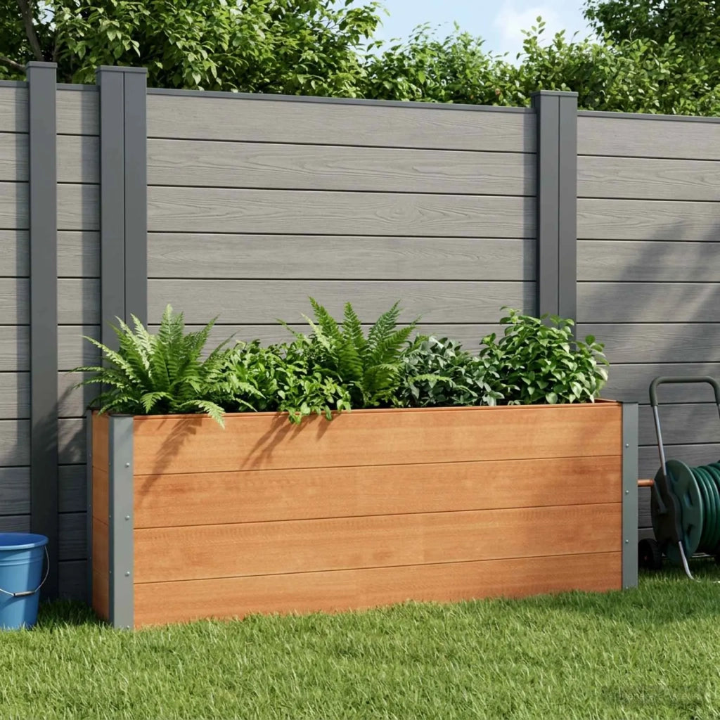 Letto rialzato da giardino Marrone 200 x 30 x 72 cm 3438795