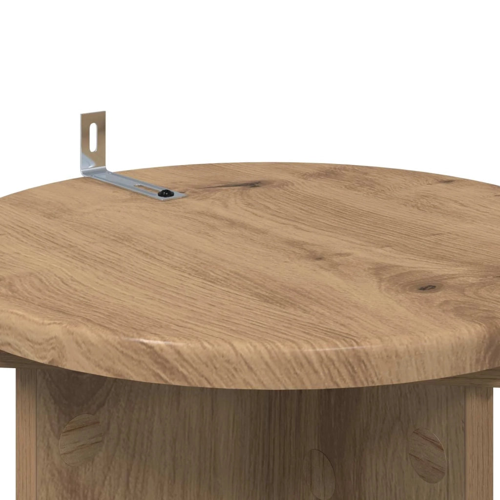 Supporto per piante | Sostegno per piante 2 pz Rovere Artigianale