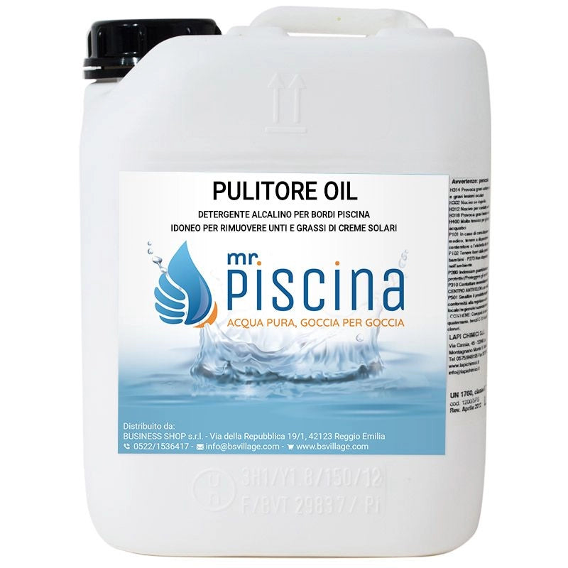Detergente PULITORE OIL per pareti e bordi piscina Quantità confezione: 1 pezzo