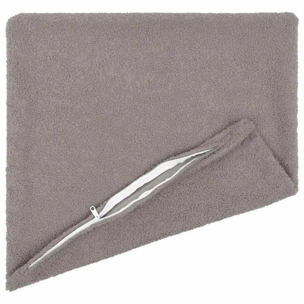 Federa 6 pcs HEERLEN Grigio Chiaro 35 x 35 cm Bouclé 908098