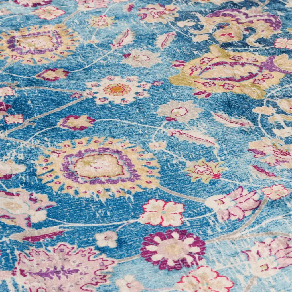 Tappeto Lavabile Multicolore 80x150 cm 136597