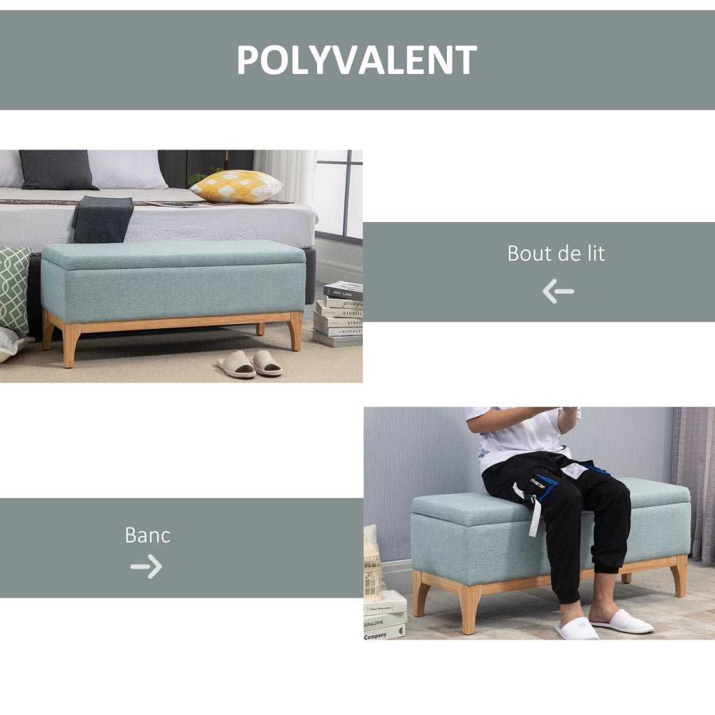 Cassa di stoccaggio ¨C Minimal ¨C verde chiaro 110x39x45 cm