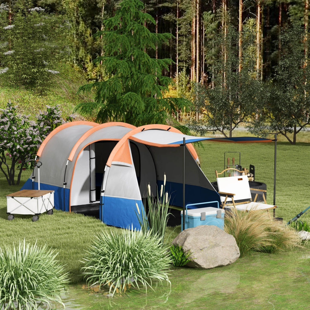Tenda da Campeggio 3 Persone ¨C zephmum ¨C Arancione