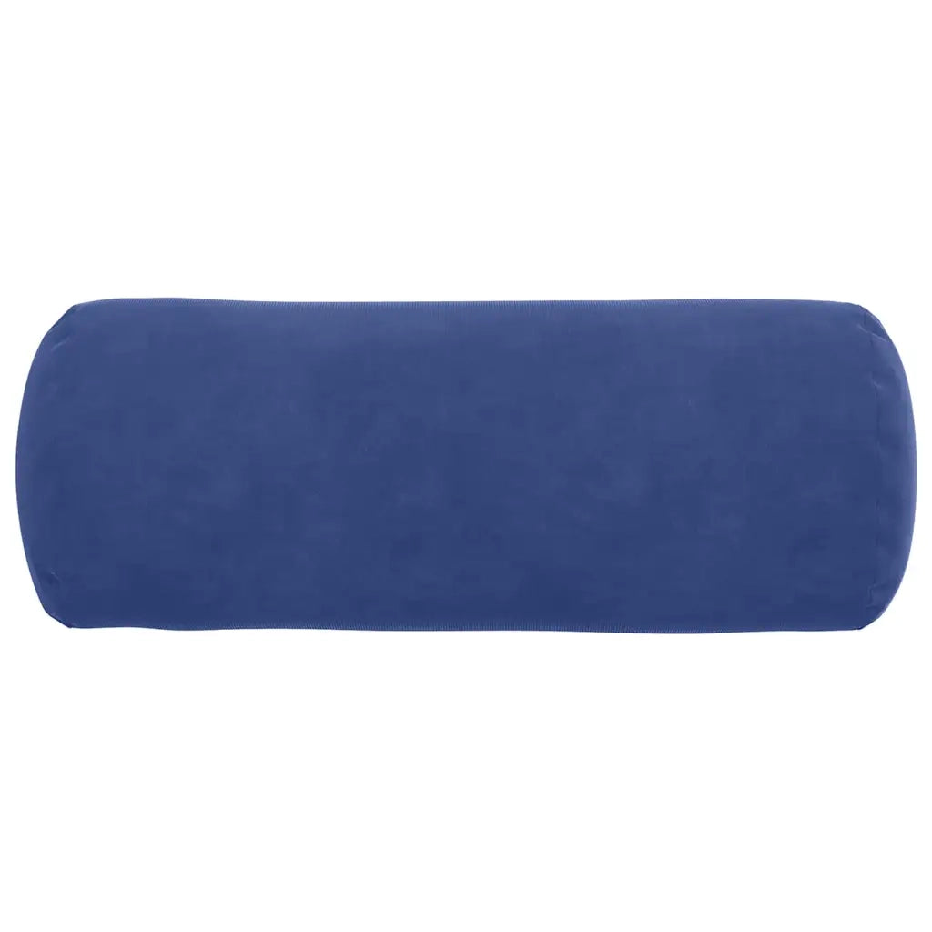 Cuscini a rullo 2 pcs Blu Polizia Ø 15 x 40 cm Tessuto in Cords 42014296