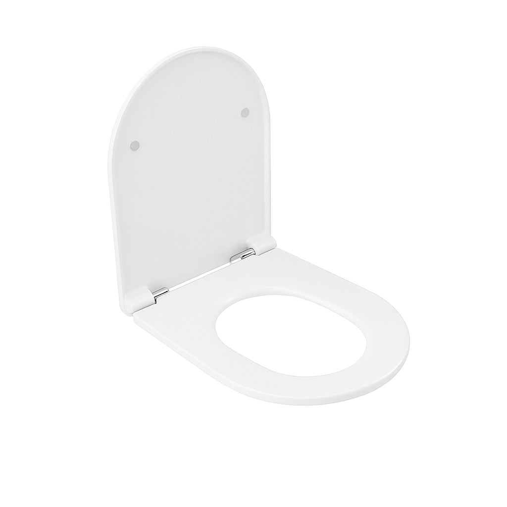 SEDILE WC SOFT CLOSE INFINITY PER FILOMURO Bianco Lucido coprivaso copriwater NYMO