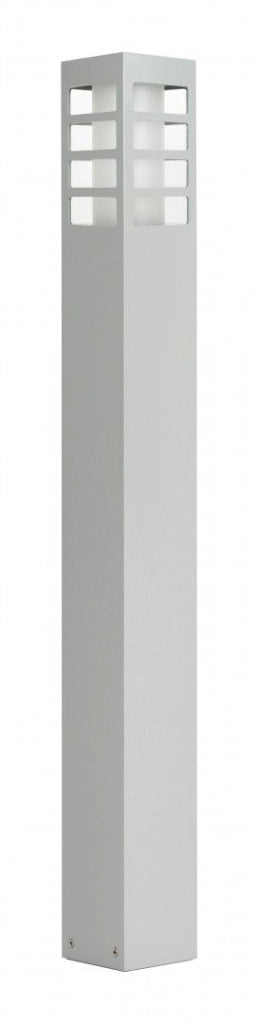 Paletto da giardino 75cm E27 argento IP54 SU-MA RADO