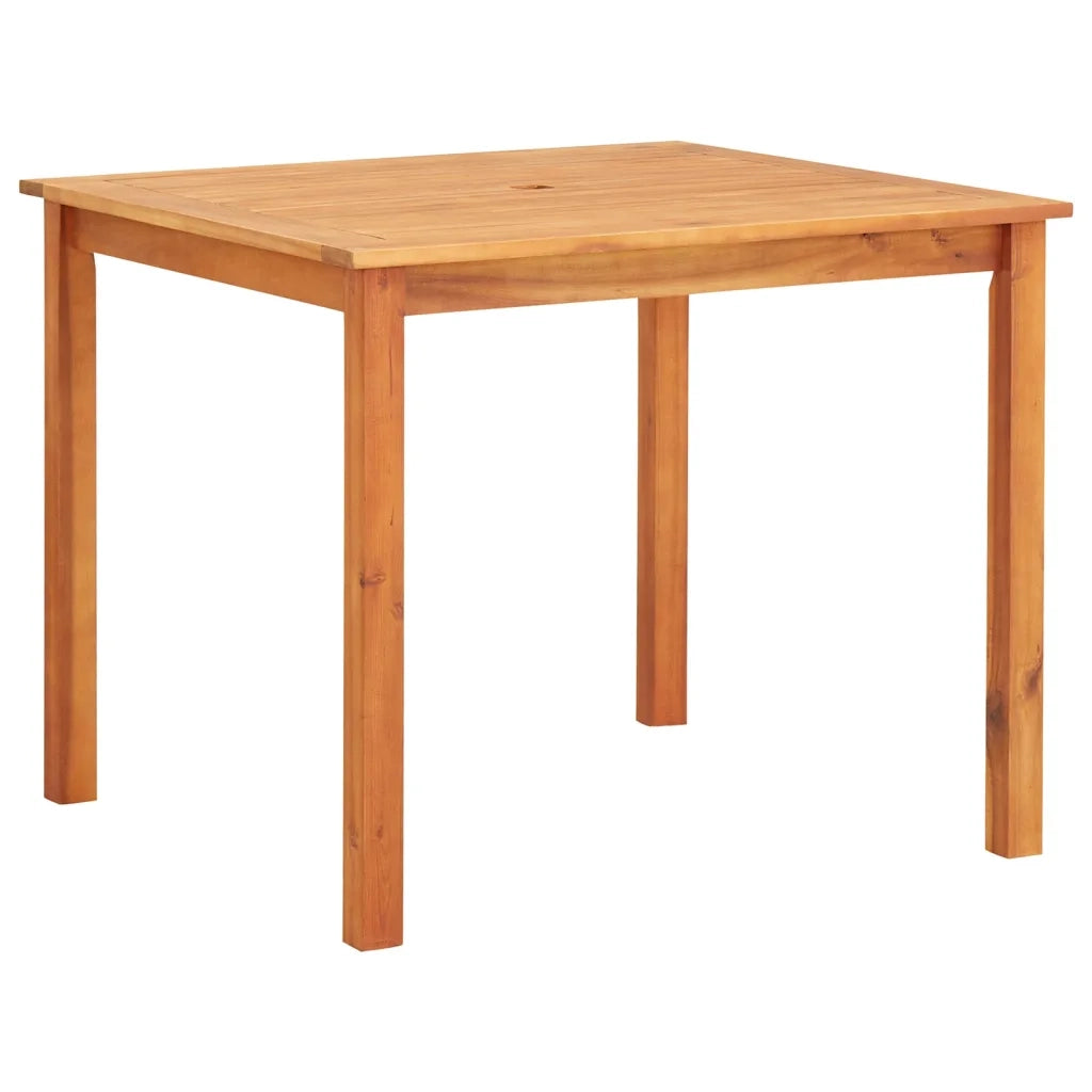 Set da Pranzo da Giardino 5 pz con Cuscini Massello di Acacia 3058085
