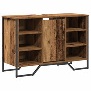 Mobile Lavabo | Armadio per Lavabo da Bagno Legno vecchio 91 x 35 x 60 cm