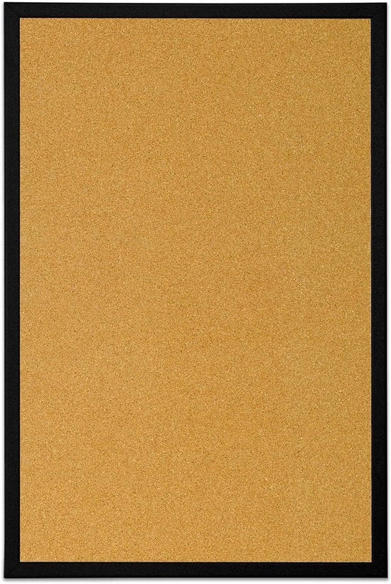 Pannello da parete in MDF - 40 x 30 cm - nero