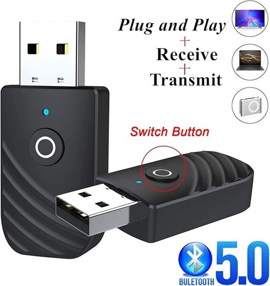 Adattatore audio Bluetooth 5.0 portatile