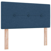 Testiera | Testata regolabile in altezza con Testiera | Testata Blu 90 cm Tessuto
