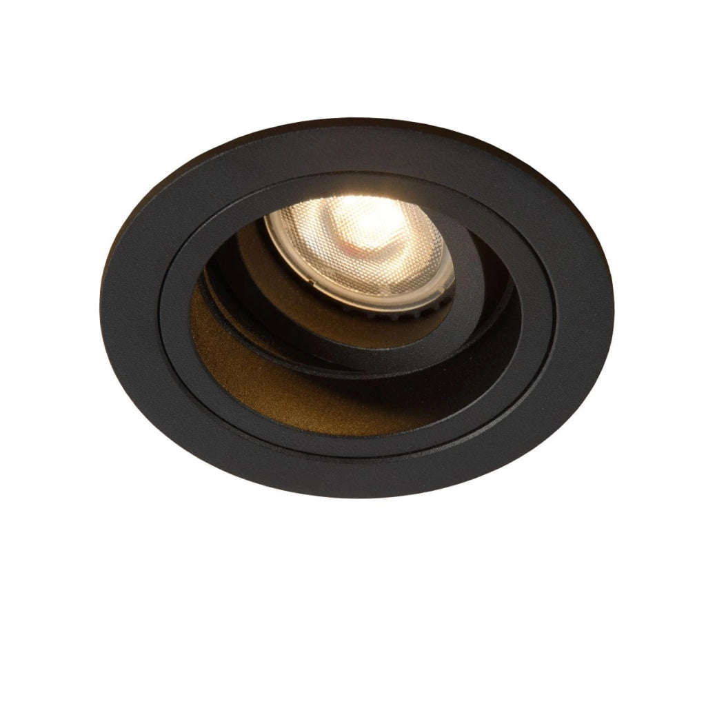 Lucide Embed faretto incasso soffitto GU10 nero 42W