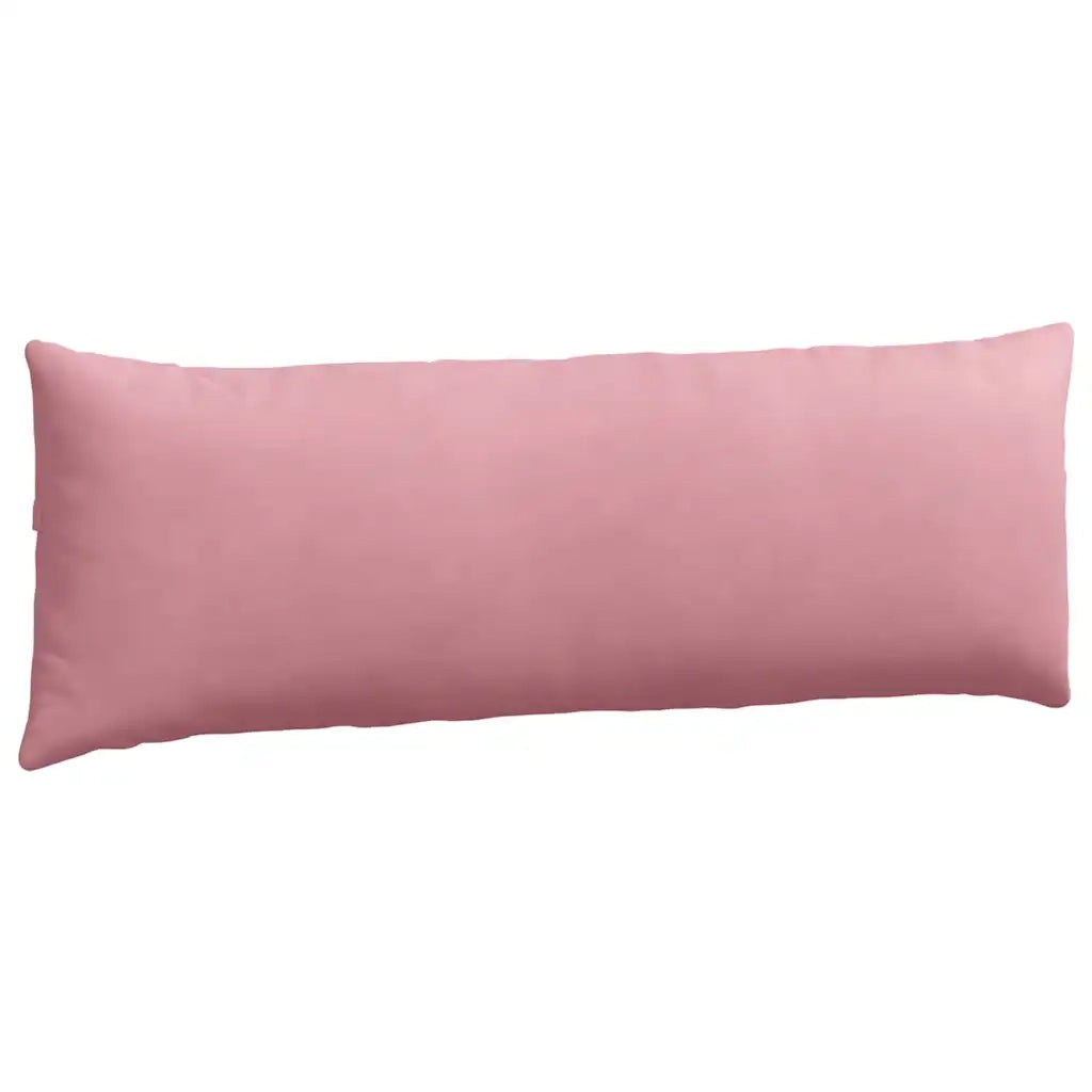 Cuscini da Divano 2 pz-Set di 2 Cuscini per Sofa Rosa 120 x 40 cm Tessuto in Cords