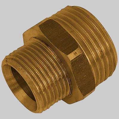 NIPLES RIDOTTO OTTONE GIALLO  11/4 x 1     MADE IN ITALY