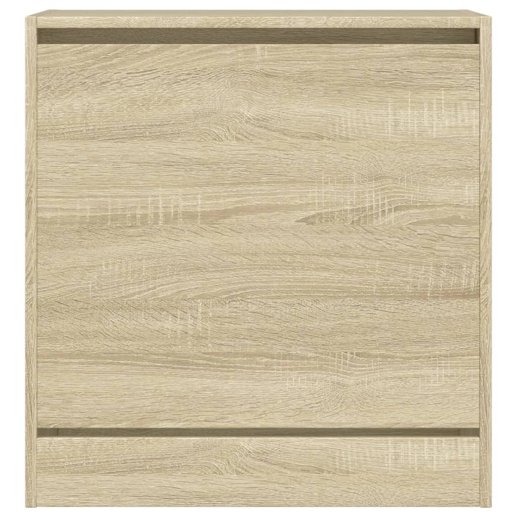 Scarpiera mobile contenitore per scarpe mobile per ingresso/corridoio/soggiorno design Sonoma 60 x 34 x 63,5 cm legno ingegnerizzato marrone 02_0021712