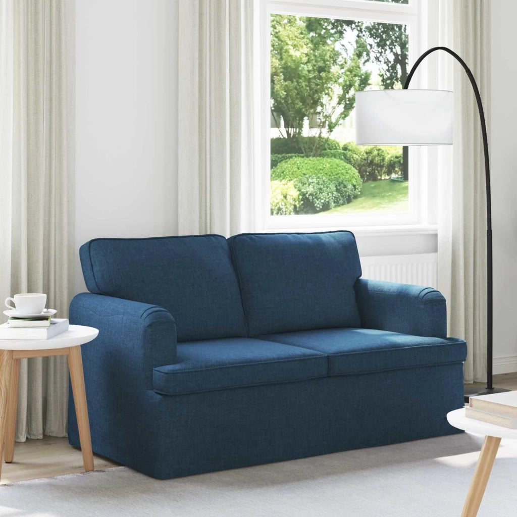 Divano Blu 144 x 80 x 85 cm Tessuto 42024489