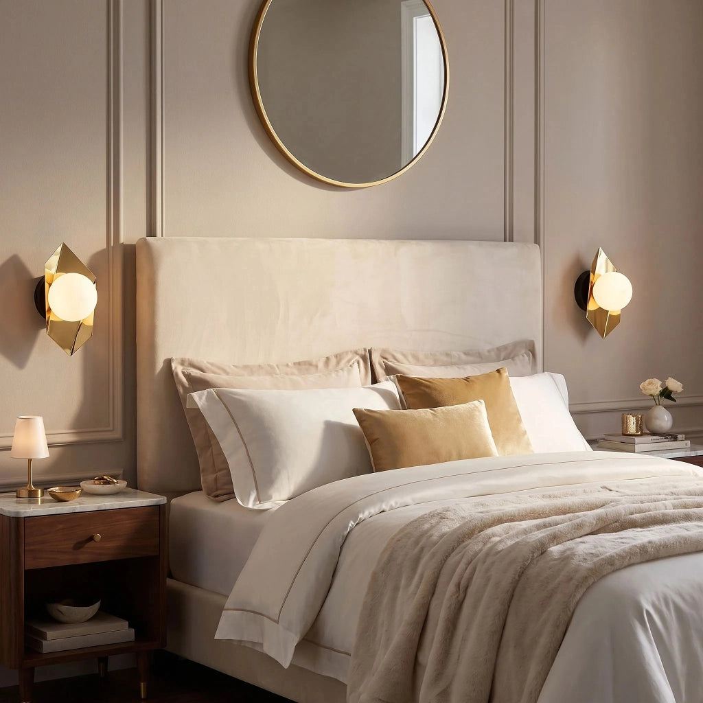 Lampada Da Parete App1411-w Black Gold