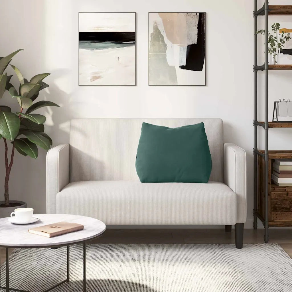 Cuscino per Schiena Verde Scuro 60 x 20 x 50 cm 42015050