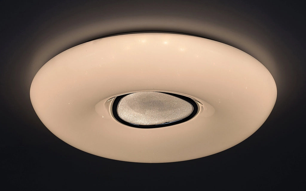Plafoniera LED dimmerabile Tayla Rabalux 50cm bianca