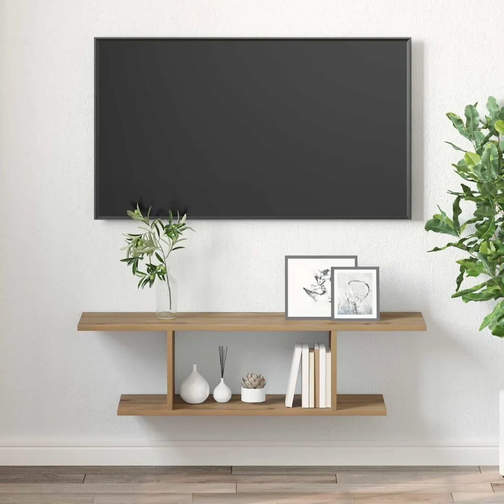 Set mobile TV Marrone 103 x 30 x 26,5 cm Legno multistrato 875174