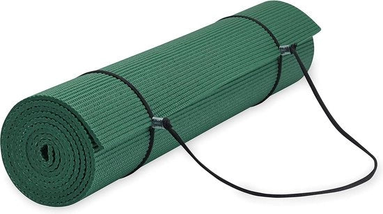 Mat Yoga Premium con Cinghia - Spesso Extra e Antiscivolo (183 x 61 cm)