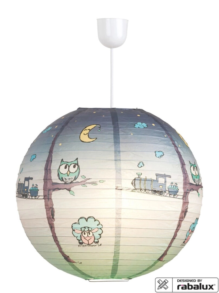 Paralume soffitto carta multicolore Shepherd Rabalux 4631