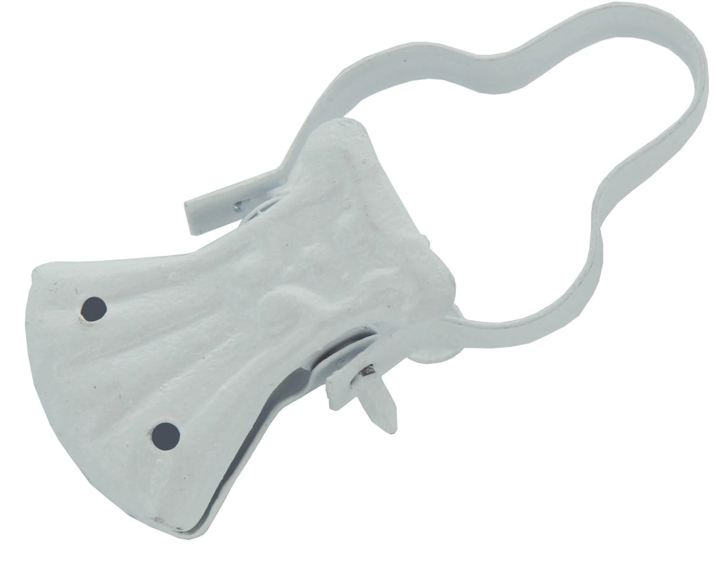 SC PINZA P/TENDE C/ARCO LACCATO BIANCO 10 PZ- 1,0 pz