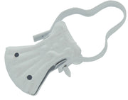 SC PINZA P/TENDE C/ARCO LACCATO BIANCO 10 PZ- 1,0 pz