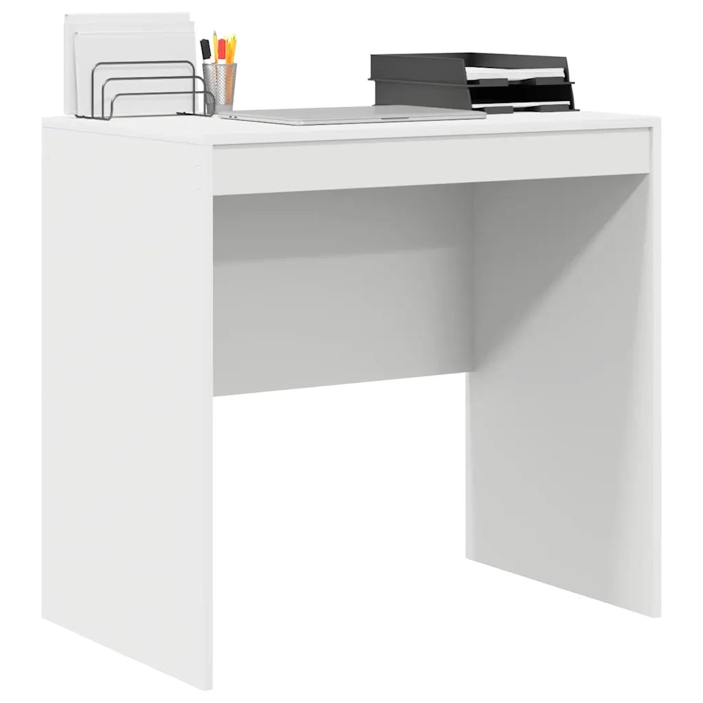 Scrivania | Tavolo da Ufficio Bianco 80 x 50 x 76 cm