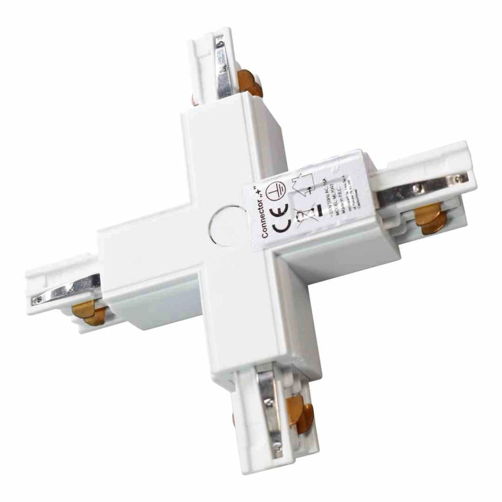 Milagro connettore per binario ML7097 bianco soffitto