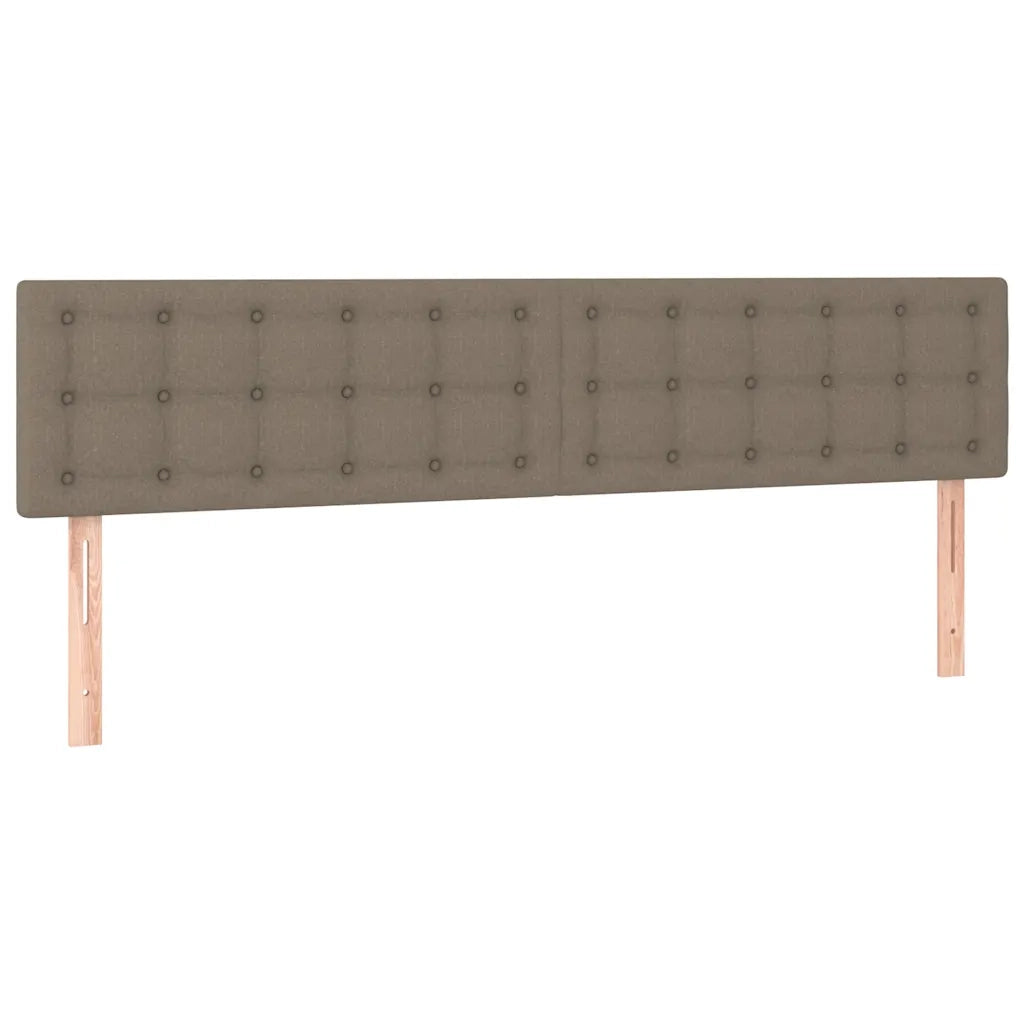 Giroletto a Molle con Materasso Tortora 120x190 cm in Tessuto