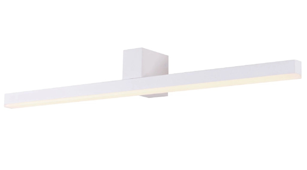 Applique moderna bianca Finger LED 9W IP54 Maxlight