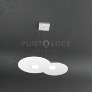 CLOUD SOSPENSIONE 2 LUCI BIANCO 1128-S2 R-BI