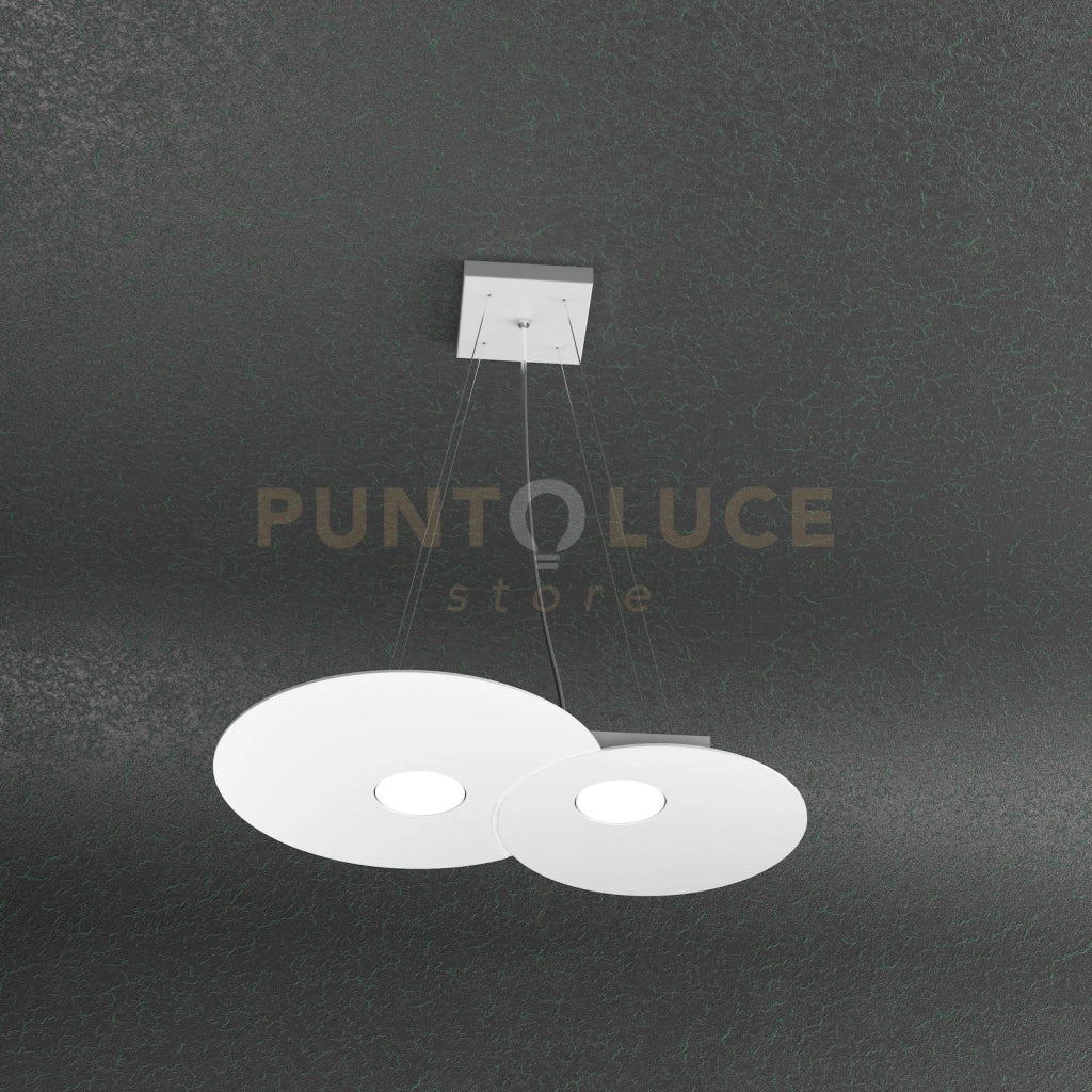 CLOUD SOSPENSIONE 2 LUCI BIANCO 1128-S2 R-BI