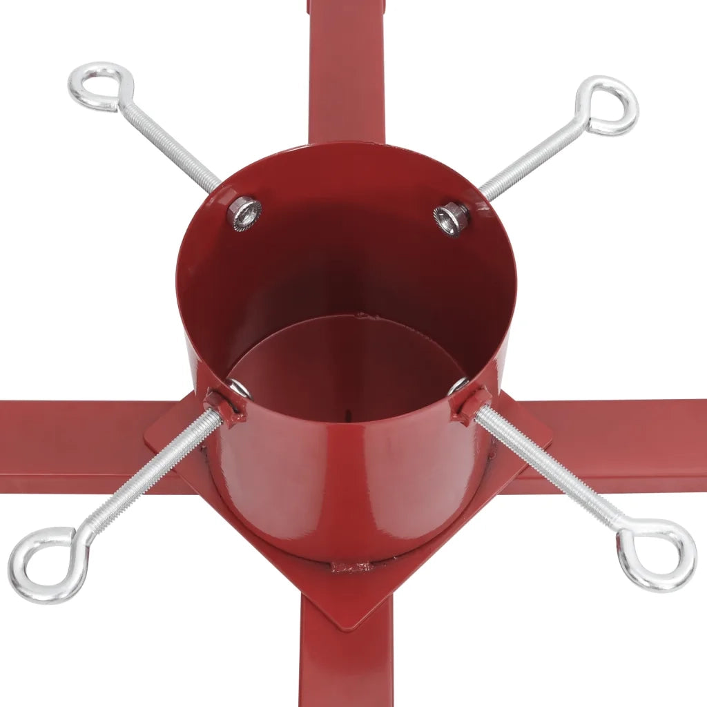 Supporto per Albero di Natale Rosso 61x61x15,5 cm CFW5052728