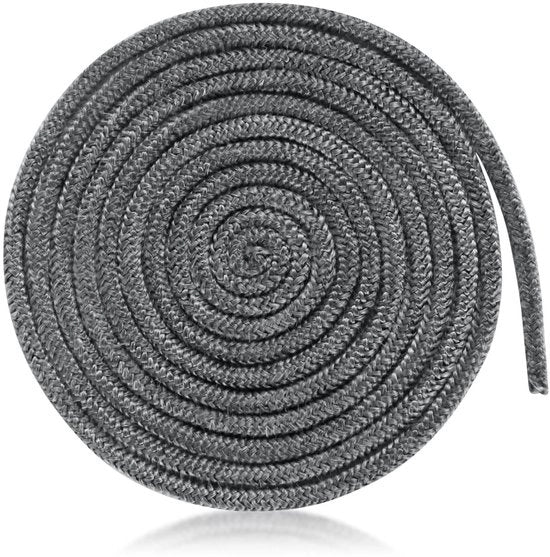 Tessuto di sigillatura 8mm x 3m - Impermeabilizzazione con fibra di vetro - Filo di sostituzione - Impermeabilizzazione della porta della stufa - Impermeabilizzazione della stufa in legno - Materiale affidabile - Impermeabilizzazione della griglia