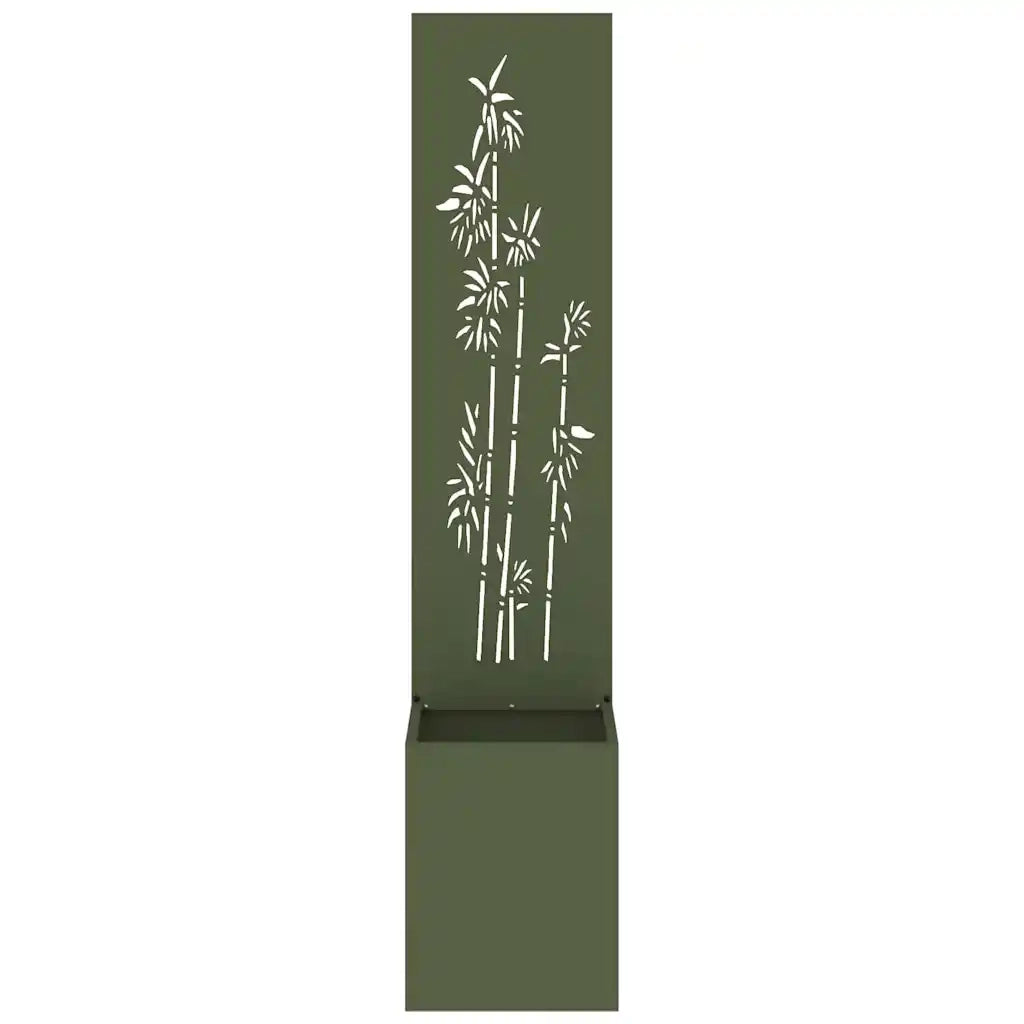 Schermo per privacy in giardino Oliver verde 32 x 32 x 150 cm 876381