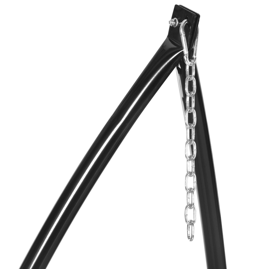 Supporto per Poltrona Sospesa ¨C Xylo ¨C Struttura Metallica con Ripiano Regolabile 120kg