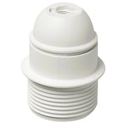 PORTALAMPADA E27 M10X1 CM/PFIL. BIANCO
