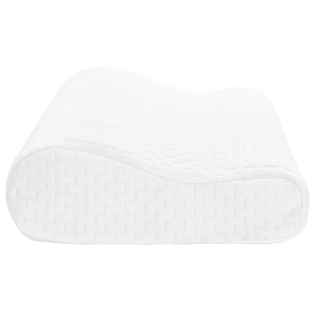 Cuscino da Letto Bianco 50 x 30 x 10,5 cm Schiuma Memory 42020208