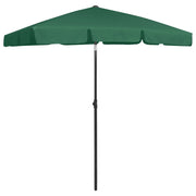 Ombrello | Parasolne da Spiaggia Verde 180x120 cm