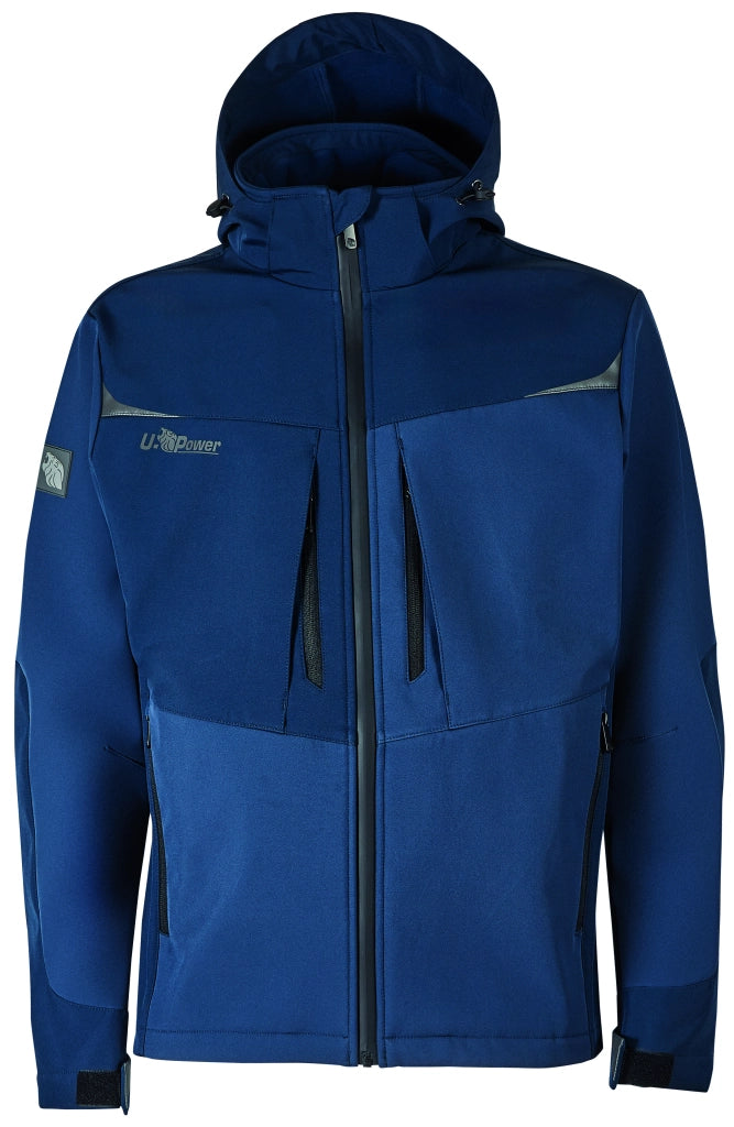 U-Power GIUBBINO SOFTSHELL VERVE Col. Blu  Mis.   L