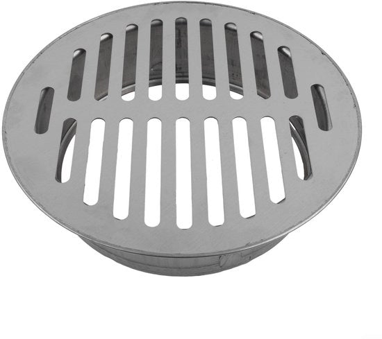 Sfogliafflusso in acciaio inossidabile - Fusto di scarico esterno - Fusto di scarico per doccia - Fusto di scarico per balcone - Fusto di scarico per giardino - Facile da installare